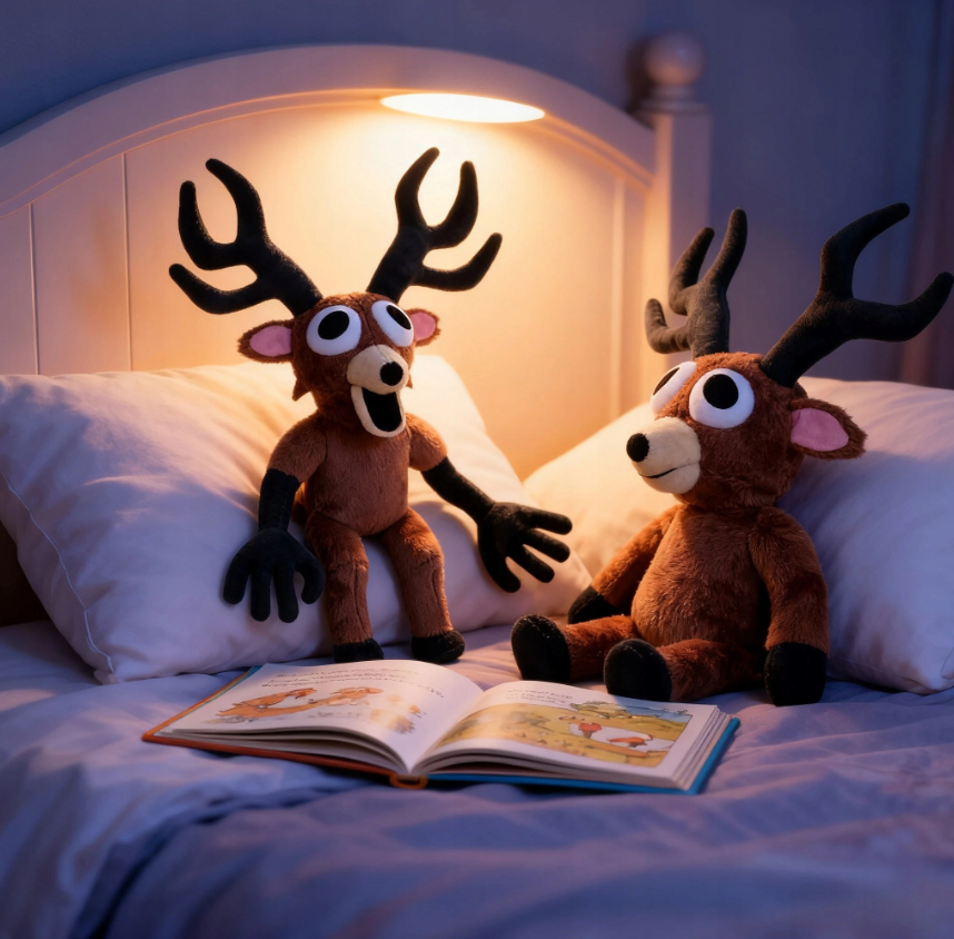 Maskotka Zmutowany Jeleń 99 Nocy W Lesie Pluszak Przytulanka